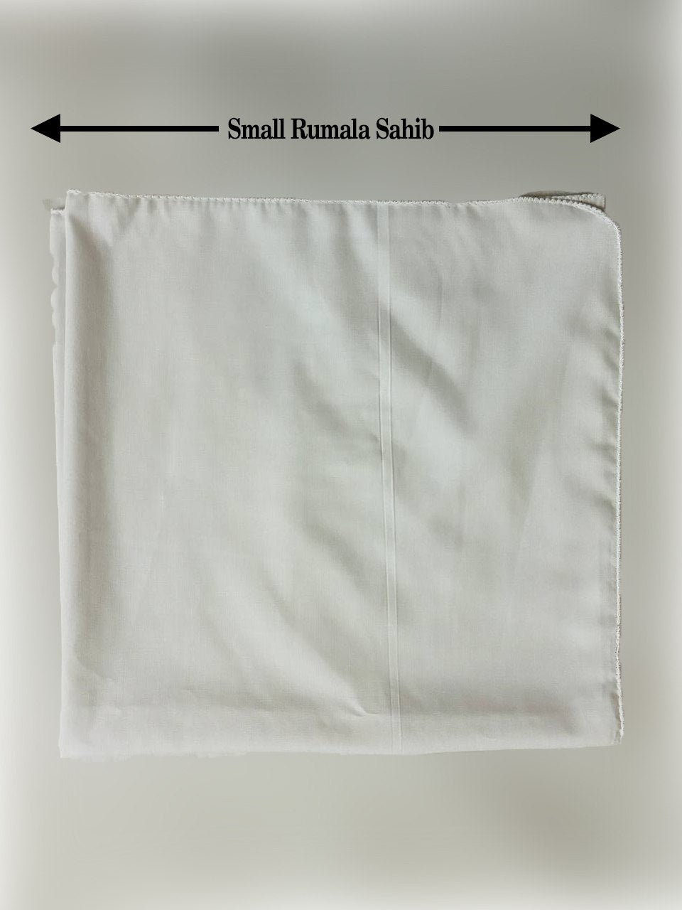 Small white rumala (cover) for Gutka Sahibs - Pair of 2