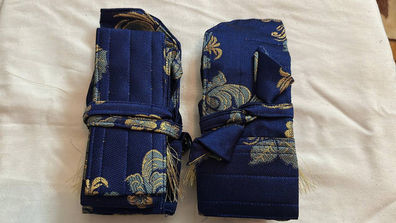 Navy Blue Hajoori Gatra for 3 ft Kirpan