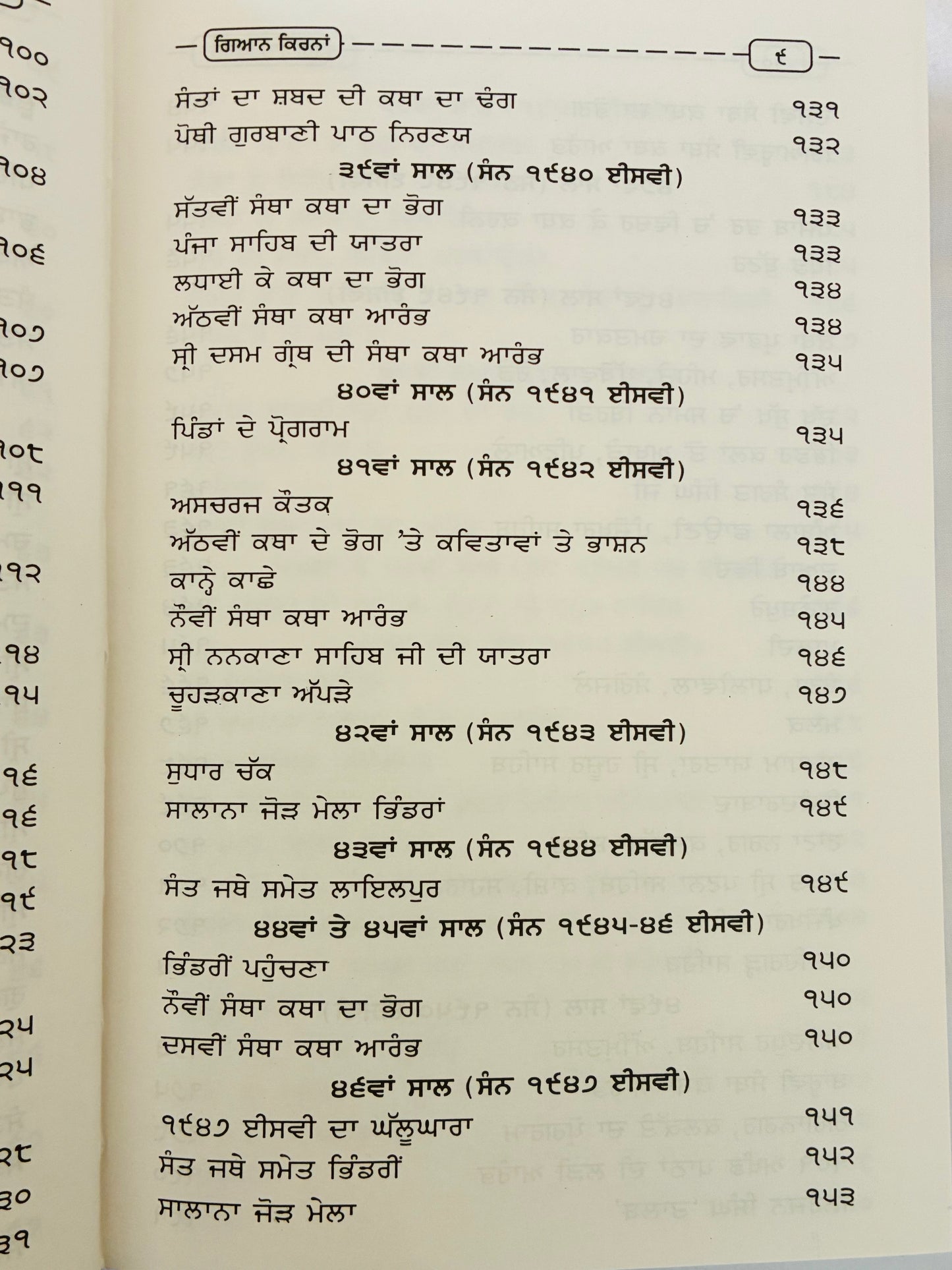 Book Giaan Kirna in Punjabi - Autobiography of Sant Giani Gurbachan Singh Ji Bhinderanwale