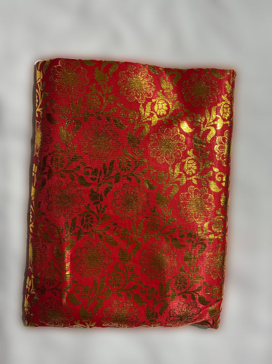 Pothi Sahib Bag (Cover)Red with Golden color