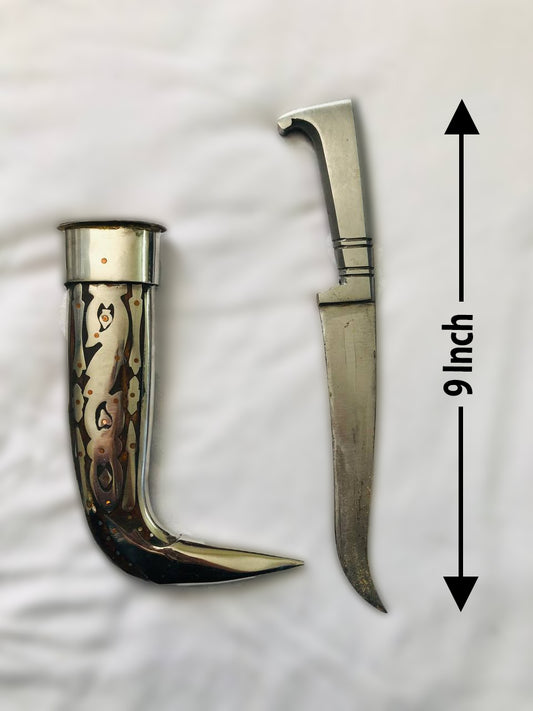 Taksali Big Kirpan With Gatra - 9 Inch