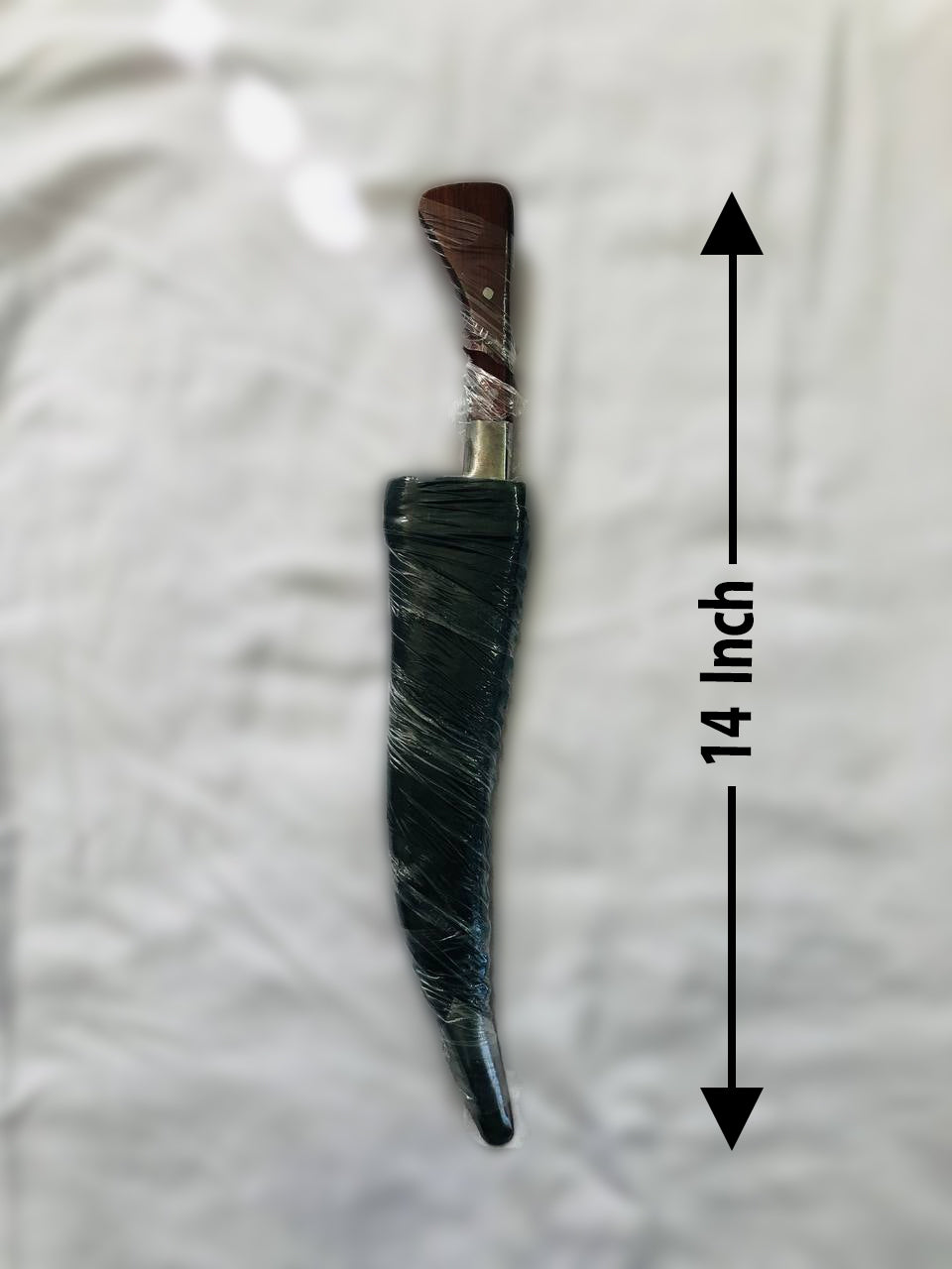 Big Kirpan (Pech Kabaj) 14 Inch with Hajoori Gatra