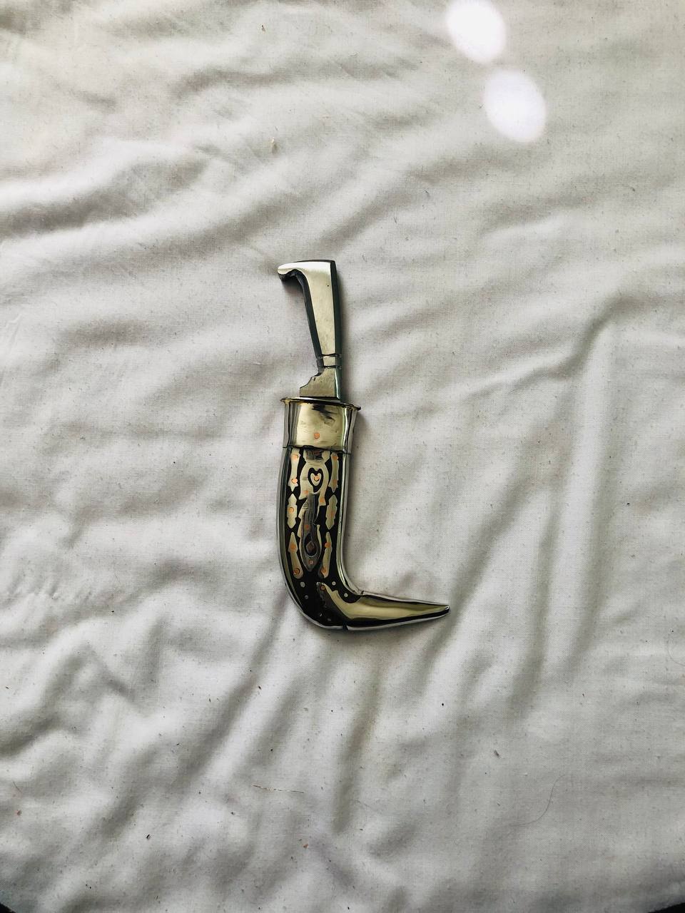 Taksali Small Kirpan with Gatra - 6 Inch