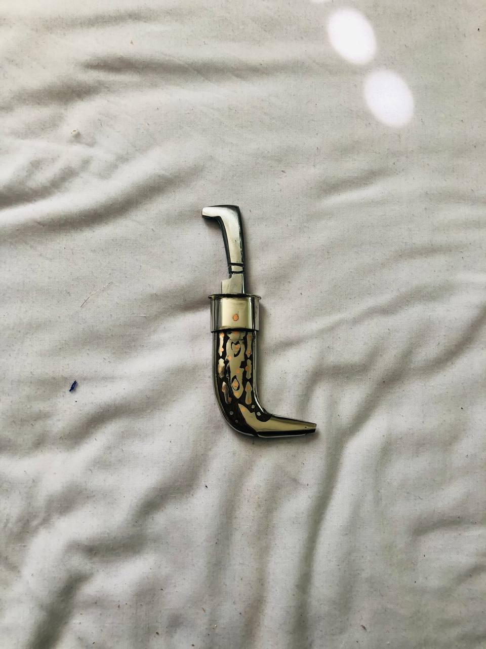 Taksali Small Kirpan with Gatra - 3 Inch