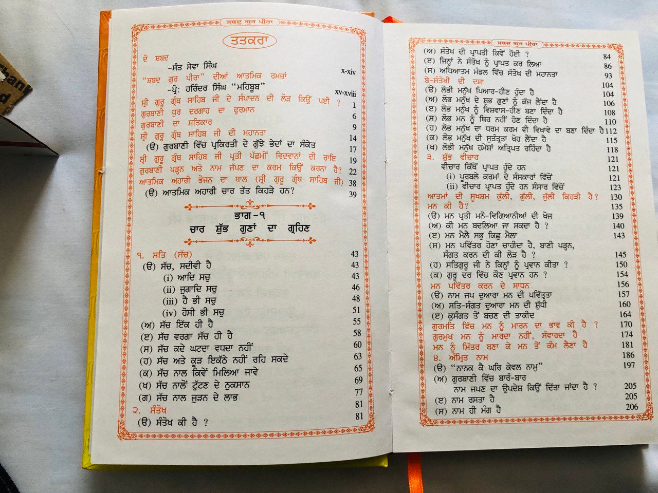 Book Shabad Gur Peera in Punjabi
