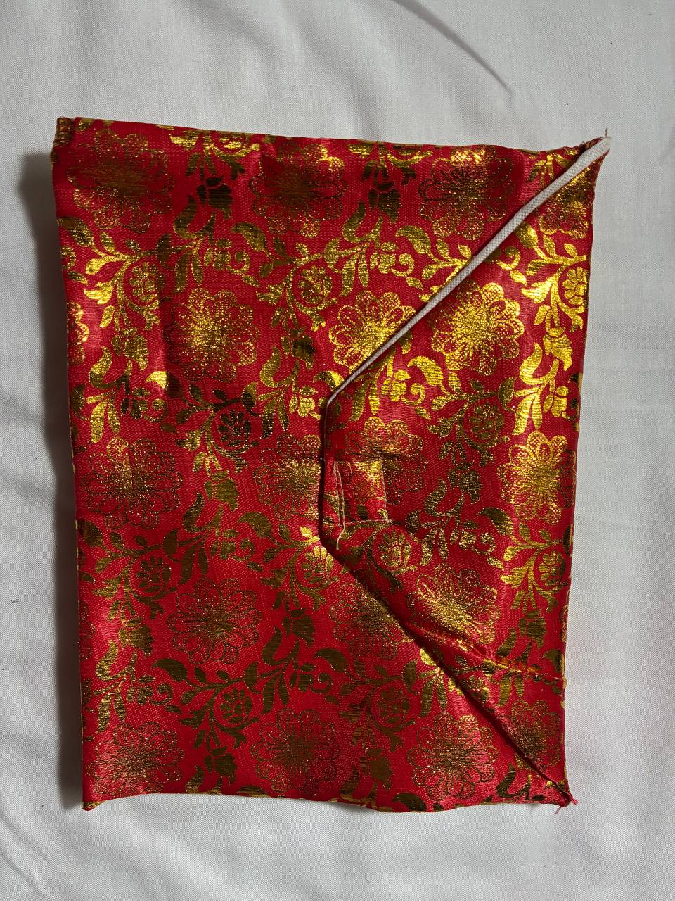 Pothi Sahib Bag (Cover)Red with Golden color