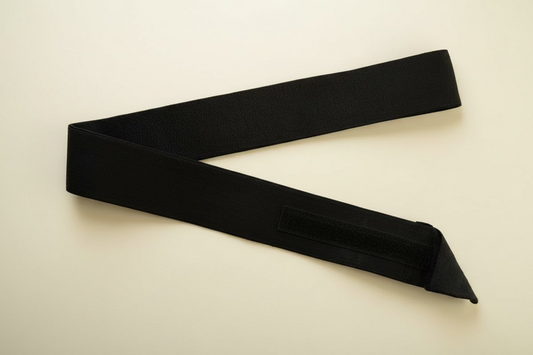Black Plain Gatra 2"Inch For 6"Inch Kirpaan