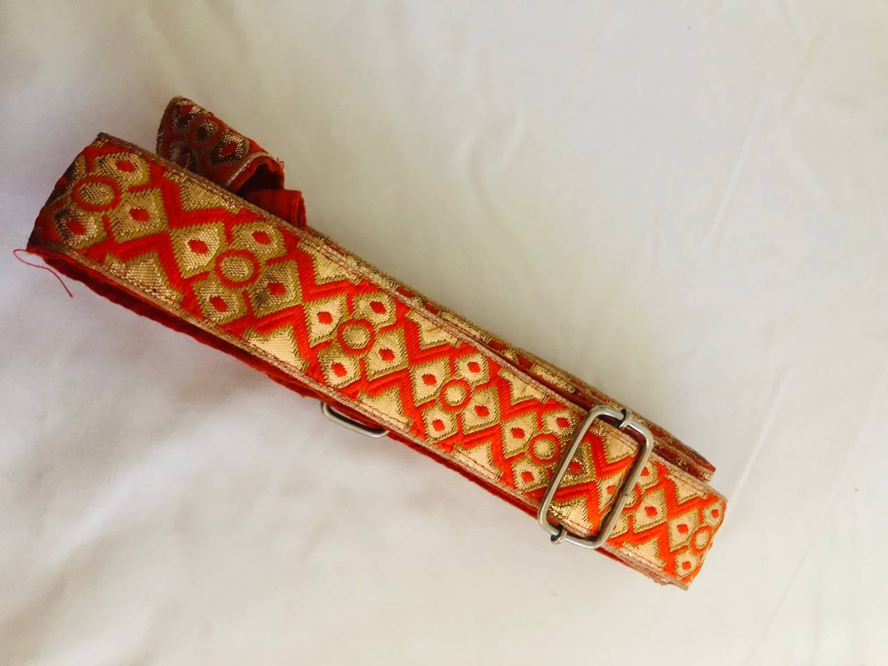 Orange Color Gatra | Small Kirpan