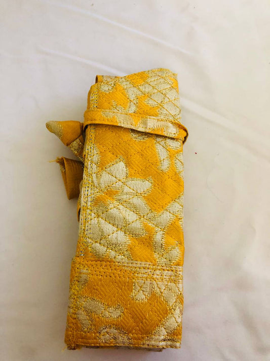 Yellow Hajoori Gatra for 3 ft Kirpan