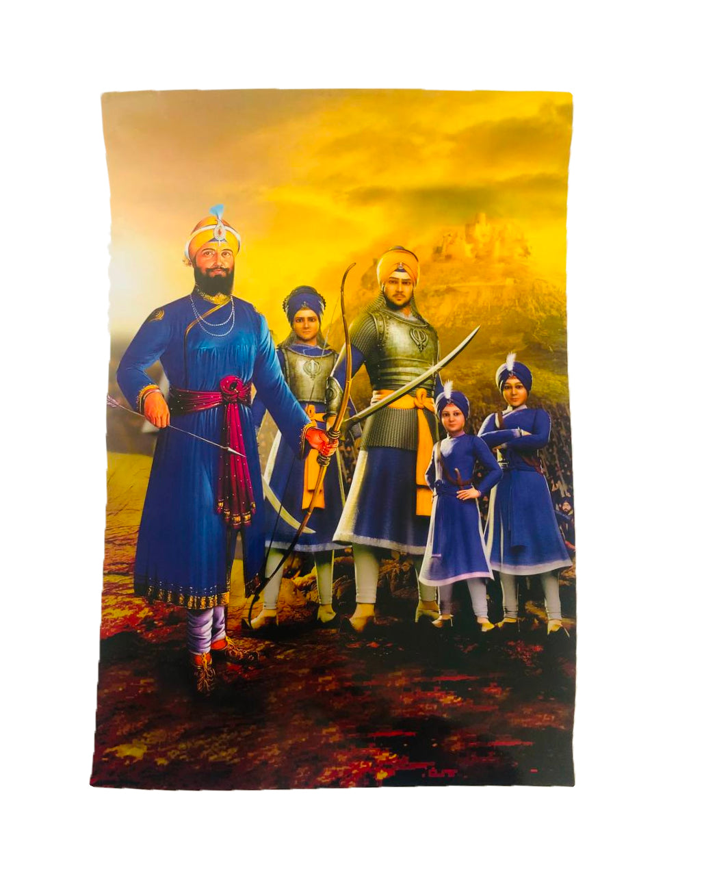 Poster Char Sahibzade 19"x13"