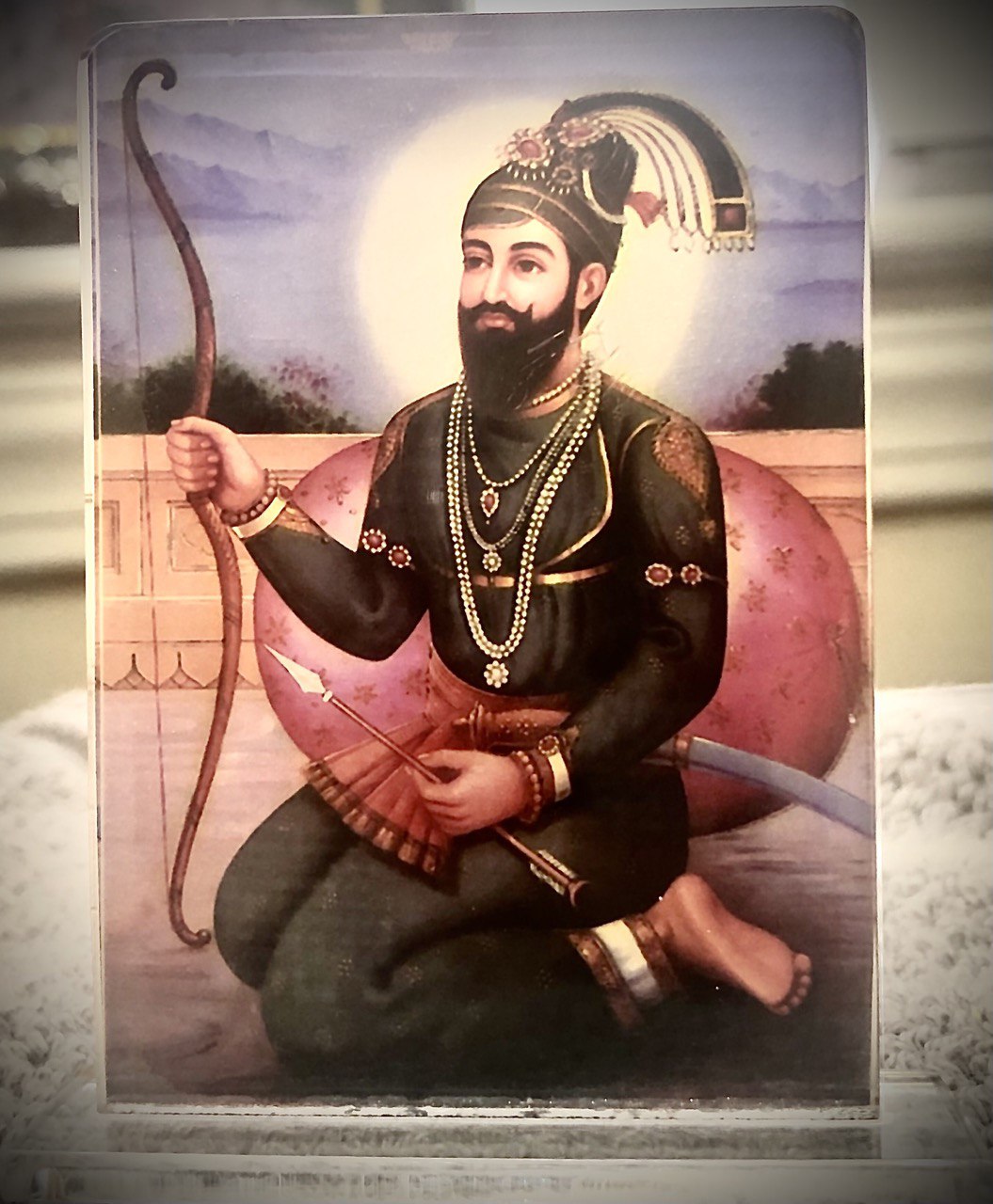 Car Dashboard Picture - Dhan Shri Guru Gobind Singh Ji