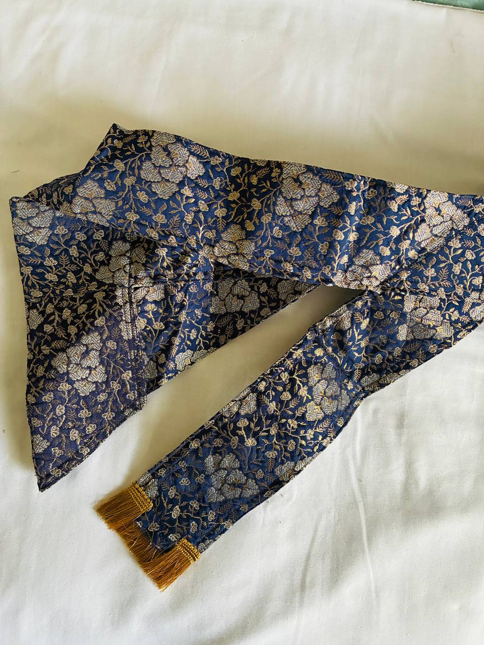 Blue Hajoori Gatra for 3 Ft Kirpan