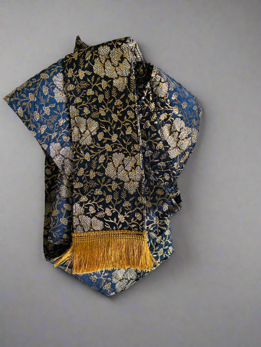 Blue Hajoori Gatra for 3 Ft Kirpan