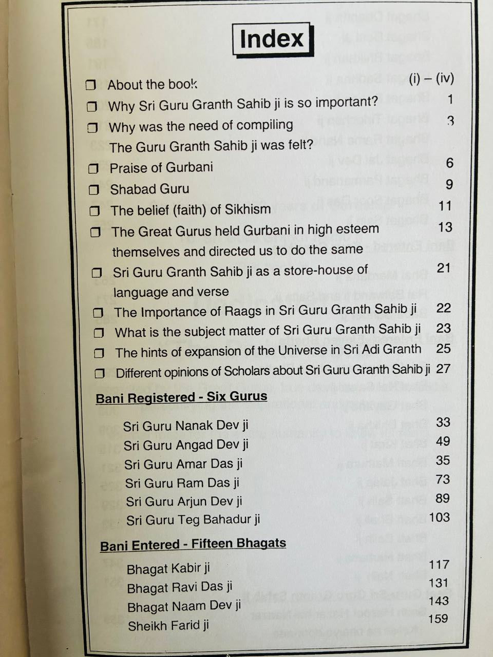 Book Guru Granth Sahib Darshan In English